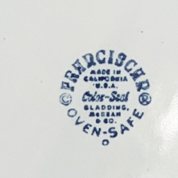 Vintage Franciscan Ware Echo 16" Oval Serving Platter Gladding McBean Atomic MCM - Picture 6 of 9